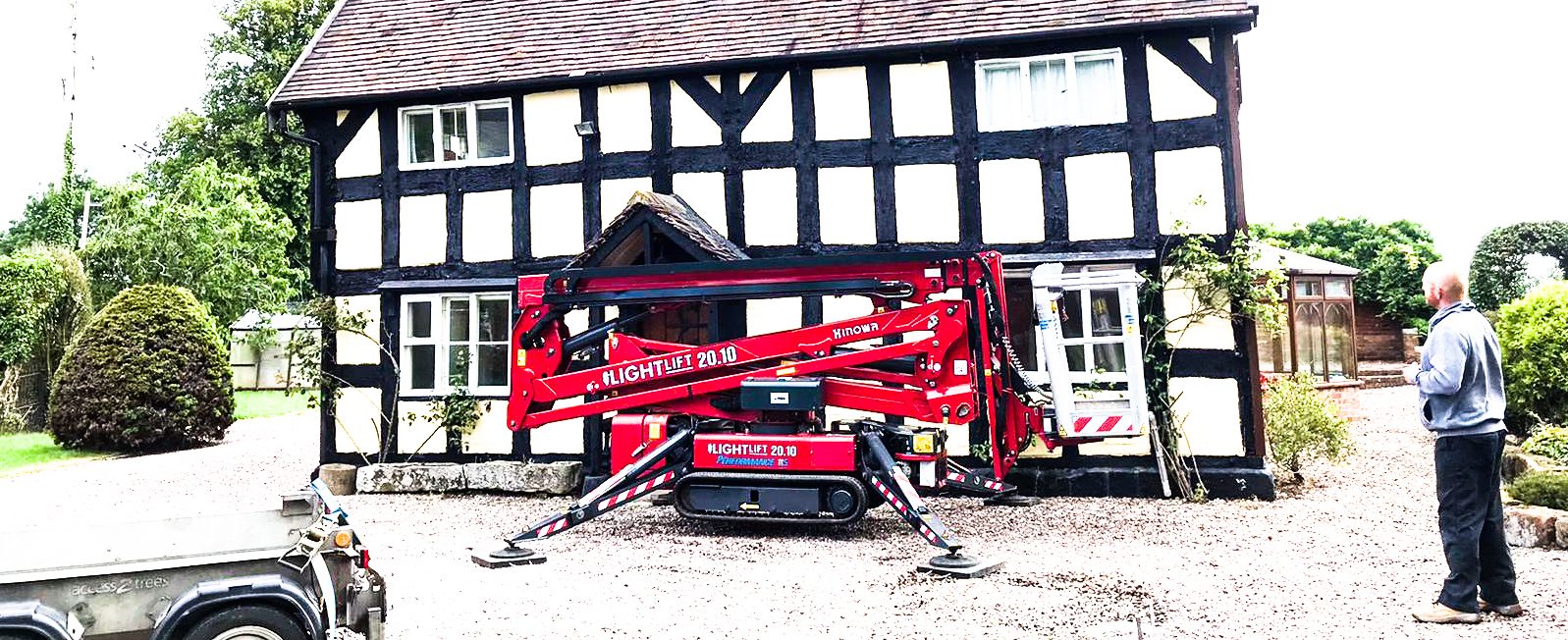 cherry picker hire shropshire by within reach
